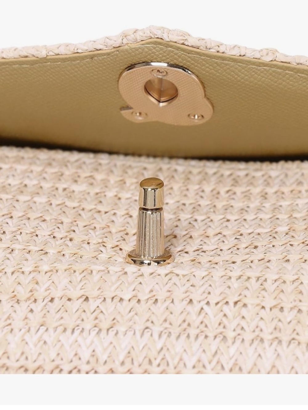 Straw Women Evening Bag Stylish Handbag Shoulder Bag - Picture 9 of 9